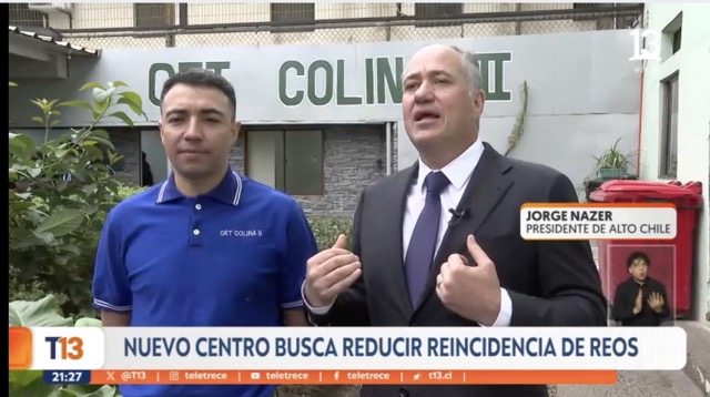 Aparición de Alto Alliance en Canal 13