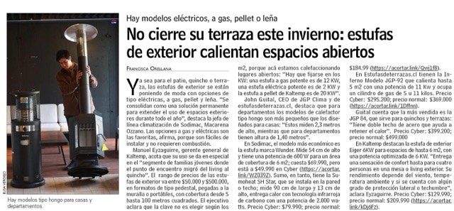 Cobertura de Kaltemp en LUN