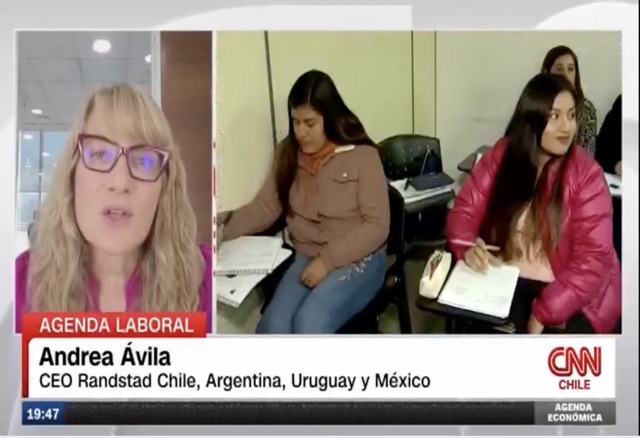 Aparición de Randstad en CNN Chile