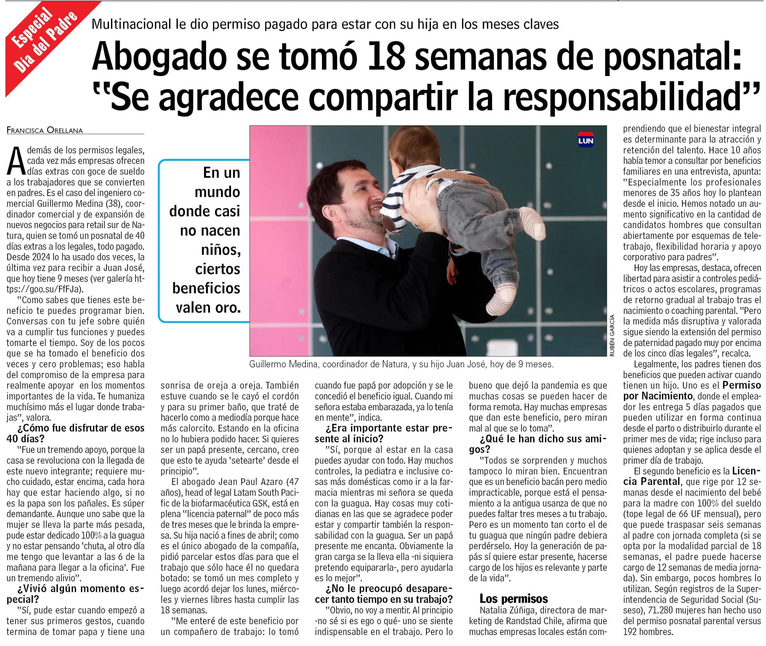 Cobertura de Randstad en LUN