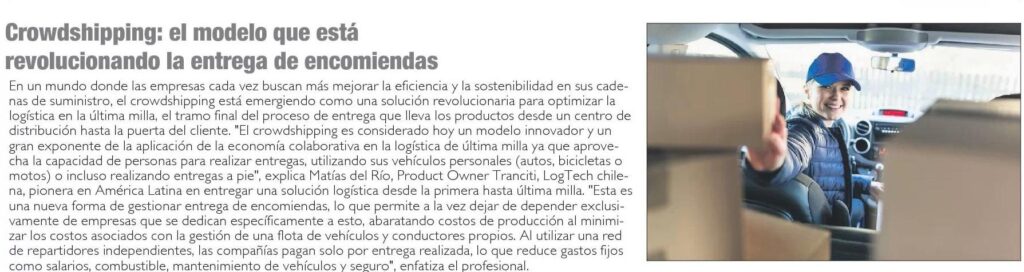 Crowdshipping: el modelo colaborativo y eco-friendly que está revolucionando la entrega de encomiendas
