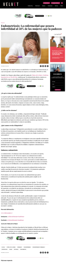 Endometriosis: La enfermedad que genera infertilidad al 50% de las mujeres que la padecen
