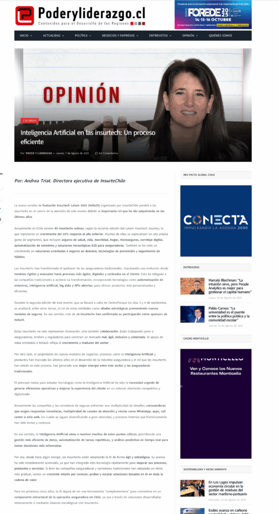 Inteligencia Artificial en las insurtech: Un proceso eficiente