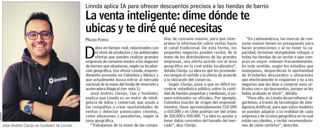 Linnda: la startup que revoluciona el consumo masivo latinoamericano con IA para potenciar ventas