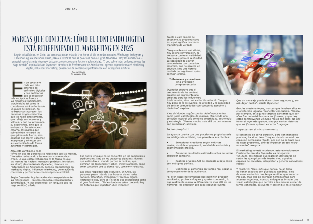 Marcas que conectan: cómo el contenido digital está redefiniendo el marketing en 2025