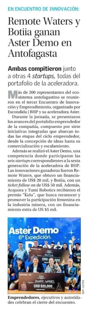 Tercer encuentro de innovación y emprendimiento de Escondida | BHP abordó el desafío de Antofagasta como ciudad sostenible